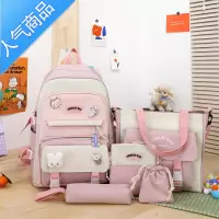 封后书包女初中高中大学生小学生三到六年级轻便双肩包大容量背包原宿学生书包
