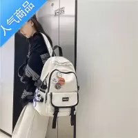 封后书包情侣潮流大学生女大容量背包男士旅行包高中初中ins双肩包男旅行包男女