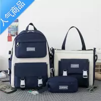 封后书包女韩版初中生小学生三到四五六年级轻便双肩包大容量女生背包学生书包