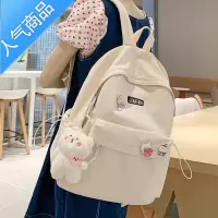 封后书包女中学生少女简约双肩包小清新小学生三至六年级轻便防水背包学生书包