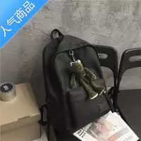 封后港风书包女韩版原宿ulzzang 学生背包男高中森系大容量情侣双肩包学生书包