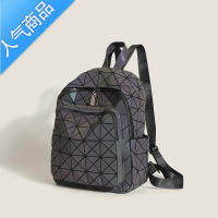 封后双肩包女2022新款夏潮韩版书包时尚菱格镭射旅行包百搭女士小背包旅行包男女