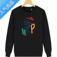 喻娄男装卫衣男圆领宽松潮流青少年春秋款学生潮牌ins衣服长袖运动t恤T恤