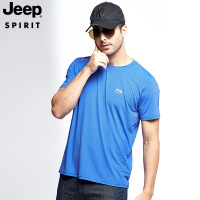 JEEP/吉普情侣装夏季2020新款宽松运动T恤男装透气T恤TS056