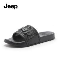 jeep吉普拖鞋男2021新款夏季外穿凉拖户外防滑一字拖防臭沙滩凉鞋