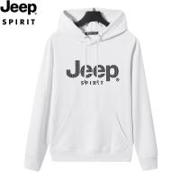 JEEP SPIRIT吉普春秋季男装连帽长袖卫衣男士宽松运动休闲卫衣男潮打底衫