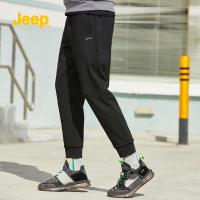 JEEP SPIRIT 吉普春秋商务高端修身小脚松紧腰高弹力免烫潮流韩版休闲裤男