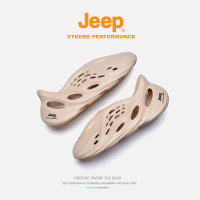 jeep椰子凉鞋男ins潮流韩版男士洞洞鞋女防滑透气新款情侣沙滩鞋