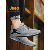 jeep男鞋夏款透气网面男运动鞋品牌正品轻便薄款网鞋爸爸鞋子夏季
