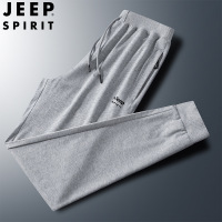 JEEP SPIRIT运动裤男纯棉宽松大码裤子男士卫裤春秋休闲长裤7131