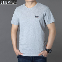 JEEP SPIRIT夏季男装短袖T恤休闲大码半袖衫圆领体恤TS1005短T