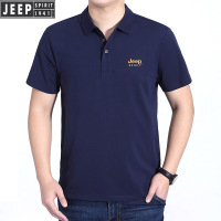 JEEP SPIRIT男士翻领短袖T恤新款大码polo衫男装休闲半袖3012