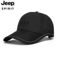 Jeep 吉普帽子男春夏季棒球帽韩版防晒遮阳帽网眼透气鸭舌帽 0300