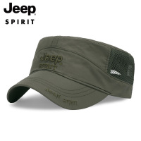 JEEP SPIRIT吉普正品帽子男中老年平顶帽OM18CD996CA0020