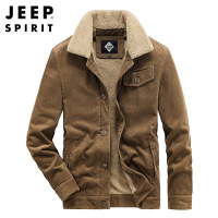 JEEP SPIRIT保暖棉衣男士外套棉服男装加厚加绒棉袄7037
