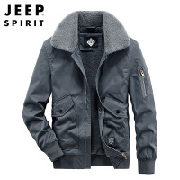 JEEP SPIRIT保暖棉衣男士外套棉服男装加厚加绒棉袄7038