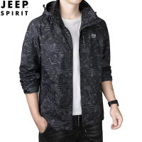 JEEP SPIRIT外套男冲锋衣夹克秋冬季休闲潮流户外休闲冲锋衣6266