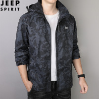 JEEP SPIRIT外套男冲锋衣夹克秋冬季休闲潮流户外休闲冲锋衣6366