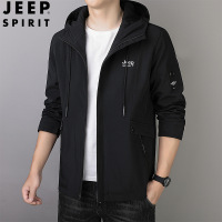 JEEP SPIRIT新款夹克男中年时尚休闲男装外衣工装春秋款外套7155