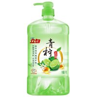 立白洗洁精青柠洗洁精青柠檬去油食品级1千克X2瓶装