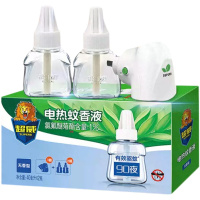 超威无香电蚊香液蚊香2瓶1器长效驱蚊水家用插电蚊液插器驱家庭装