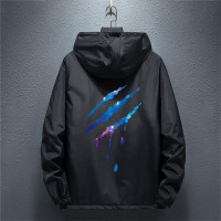 秋冬季韩版加肥加大码薄外套男士棉衣服秋装潮流学生夹克褂子男装