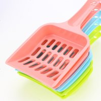 猫砂铲铲屎铲铲屎器猫咪清洁用品猫沙铲细孔猫咪铲子猫屎便猫铲子 猫砂铲-1件(颜色随机)