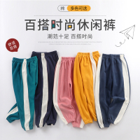 中大童裤子2020新款男童休闲运动裤韩版