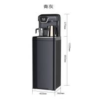 格丽诺(GOVEVO)2186清灰大款型茶吧机饮水机遥控控制 人机对话 大圆弧一体门 304吸水管 大屏显示双壶下置水桶