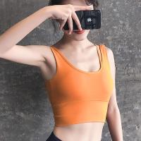 性感吊带运动背心女文胸跑步带胸垫聚拢防震无袖外穿瑜伽内衣速干