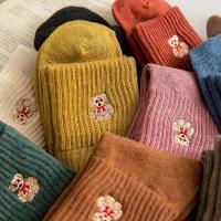 可爱长袜子女秋冬季纯棉韩国日系ins潮百搭韩版学院风春秋中筒袜