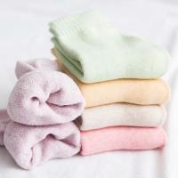 冬天加厚袜子女毛巾袜冬季新款加绒保暖袜日系中筒袜秋冬款毛圈袜