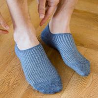 夏天袜子男船袜纯棉硅胶防滑男士浅口短袜防臭隐形袜吸汗夏季薄款