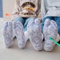 足疗袜子女网红款纯棉足底保健脚部穴位图解脚底按摩袜子男养生袜