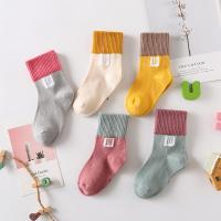 儿童袜子春秋冬季男童袜女童袜男孩中筒袜婴儿宝宝棉袜0-12岁棉袜