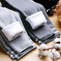 1500D连裤袜加绒加厚保暖棉质踩脚打底袜女哑光显瘦打底裤女灰色