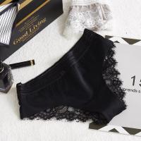 3送1蕾丝内裤女低腰性感网纱透明纯棉裆少女秋季薄款学生三角裤头