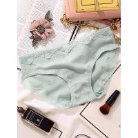 三送一蕾丝性感纯棉内裤女透气诱惑全棉三角裤底裤头大码低腰薄