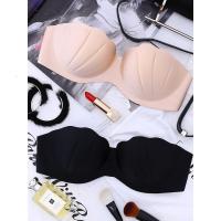无肩带无痕防滑婚纱薄款内衣女贝壳礼服胸贴抹胸式文胸女小胸聚拢