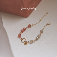 「圆梦·许你晴天」爱情友情学业财富事业梦想成真14K包金手链女