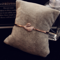 韩国气质百搭手镯森系网红水晶女闺蜜手链ins风小众设计手环手饰