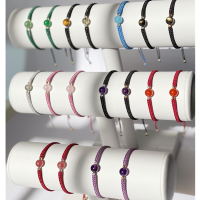 编绳手链情侣水晶手串男女手绳草莓晶紫水晶学生闺蜜简约百搭