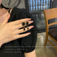 店主推荐!敲美复古耳环韩国气质法式网红小众超仙耳饰2021年新款