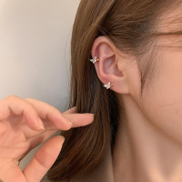 微镶锆石蝴蝶耳骨夹耳夹女无耳洞小巧精致耳环2021年新款潮耳饰夏