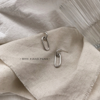 冷淡风耳环女气质简约百搭韩版个性极简长款耳钉ins耳坠耳饰品