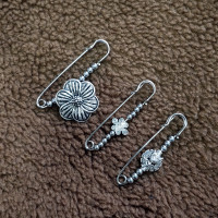 毛衣胸针复古配饰女饰品防走光大扣针固定衣服外套开衫大衣别针扣