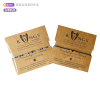 VIKIKO 日本手作饰品 蓝色系天然蓝玛瑙青金石细女生小手链