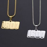 原创设计嘻哈潮牌钛钢项链hiphop男女国潮1807个性吊坠情侣配饰品