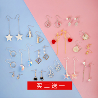 @小麋人925纯银特价优惠数量有限简约耳环耳钉饰品女潮合辑第二季