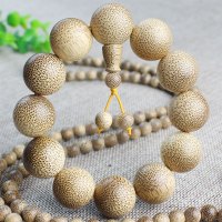 天然龙血金丝竹手串竹木工艺品个性蛇纹鱼籽108佛珠男女文玩饰品